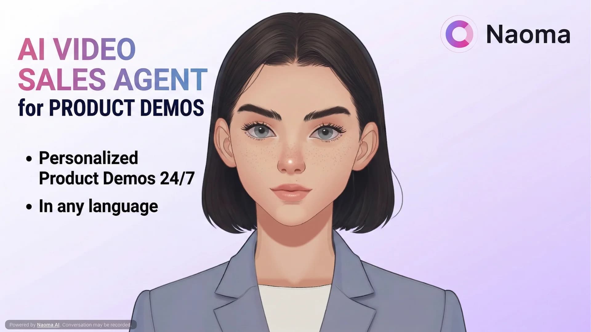 Naoma AI Demo Agent screenshot 1