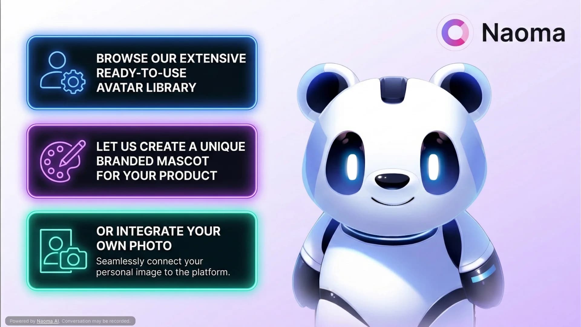 Naoma AI Demo Agent screenshot 2