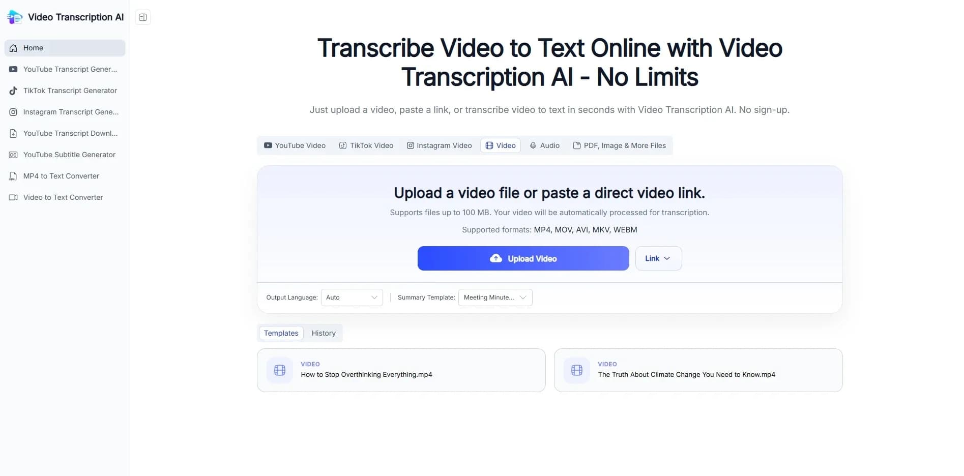 Video Transcription AI screenshot 3
