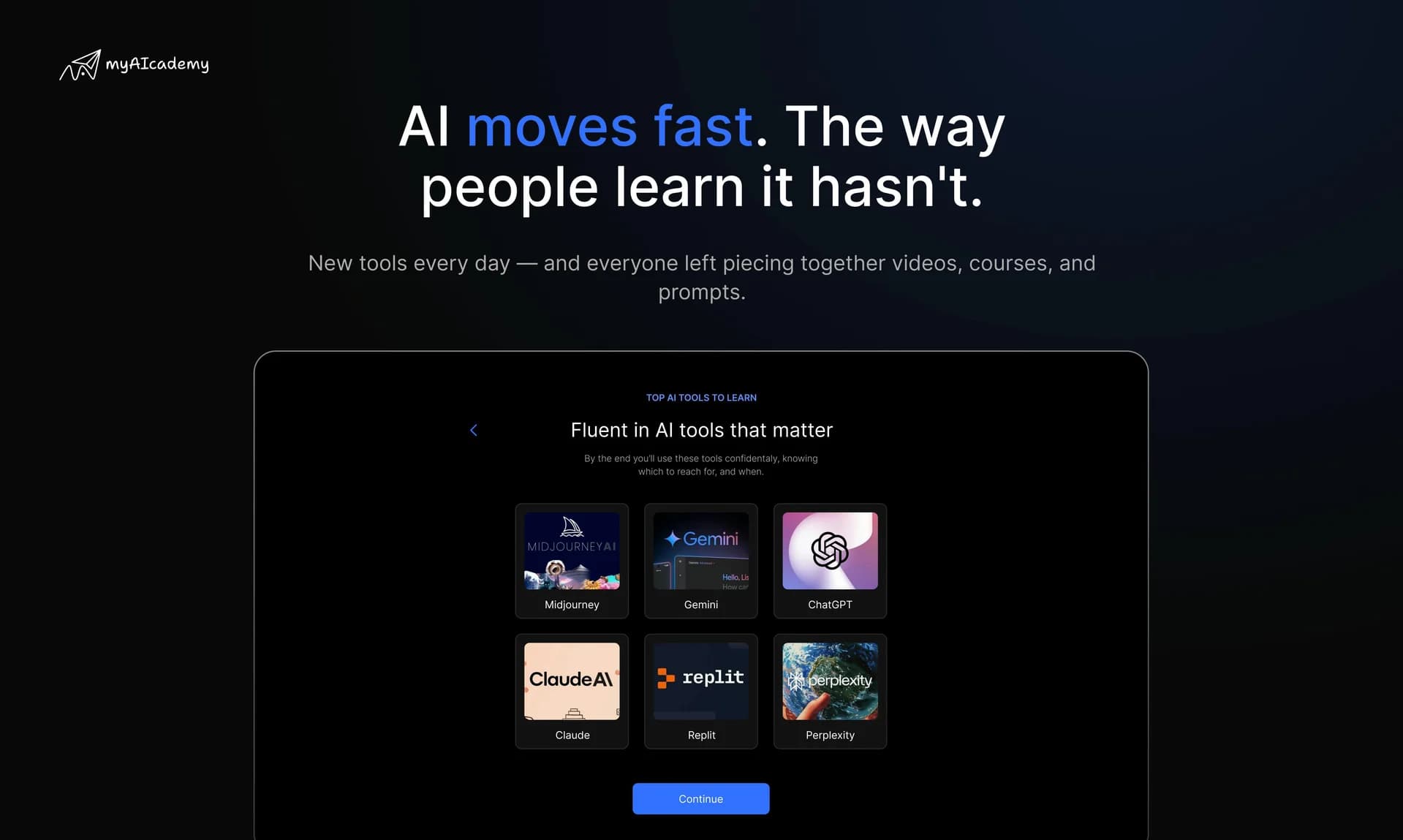 myAIcademy screenshot 2