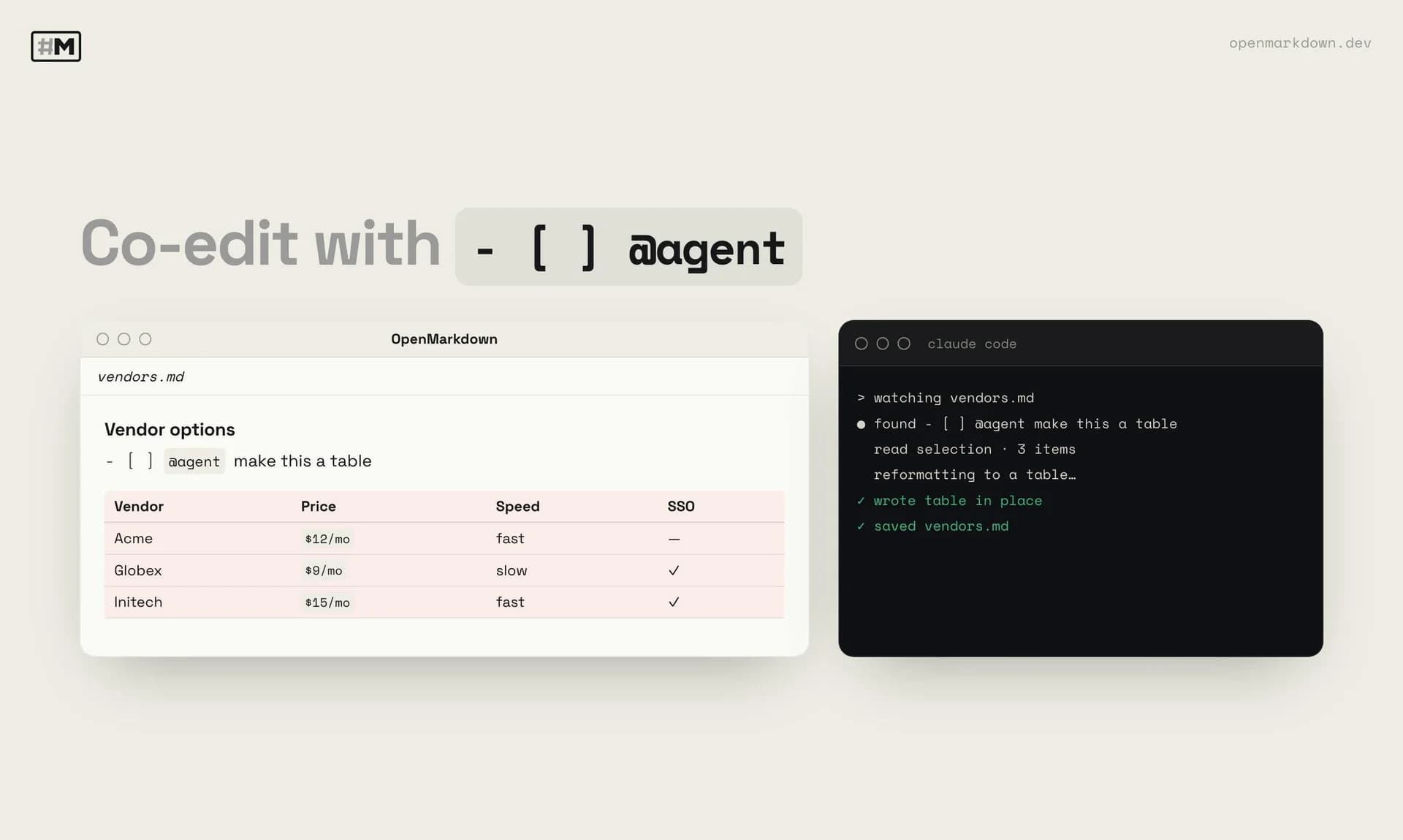 OpenMarkdown screenshot 2