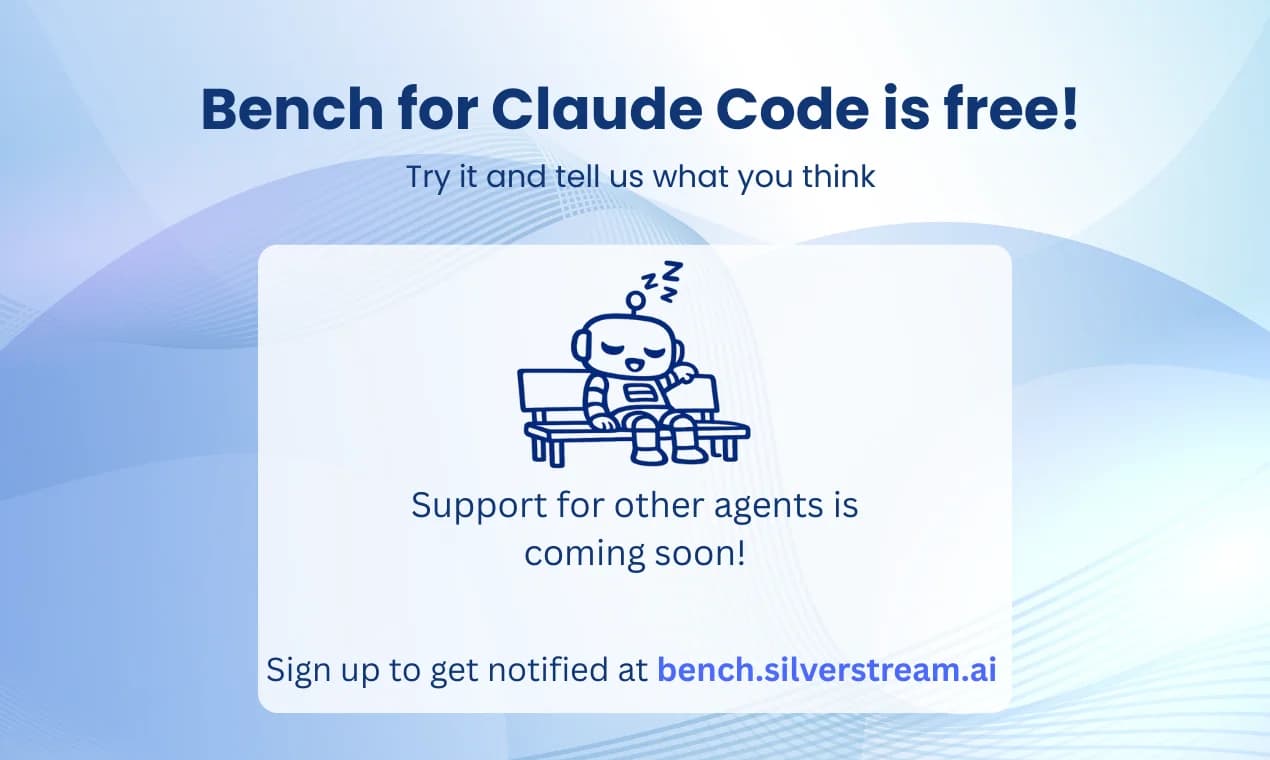 Bench for Claude Code screenshot 7