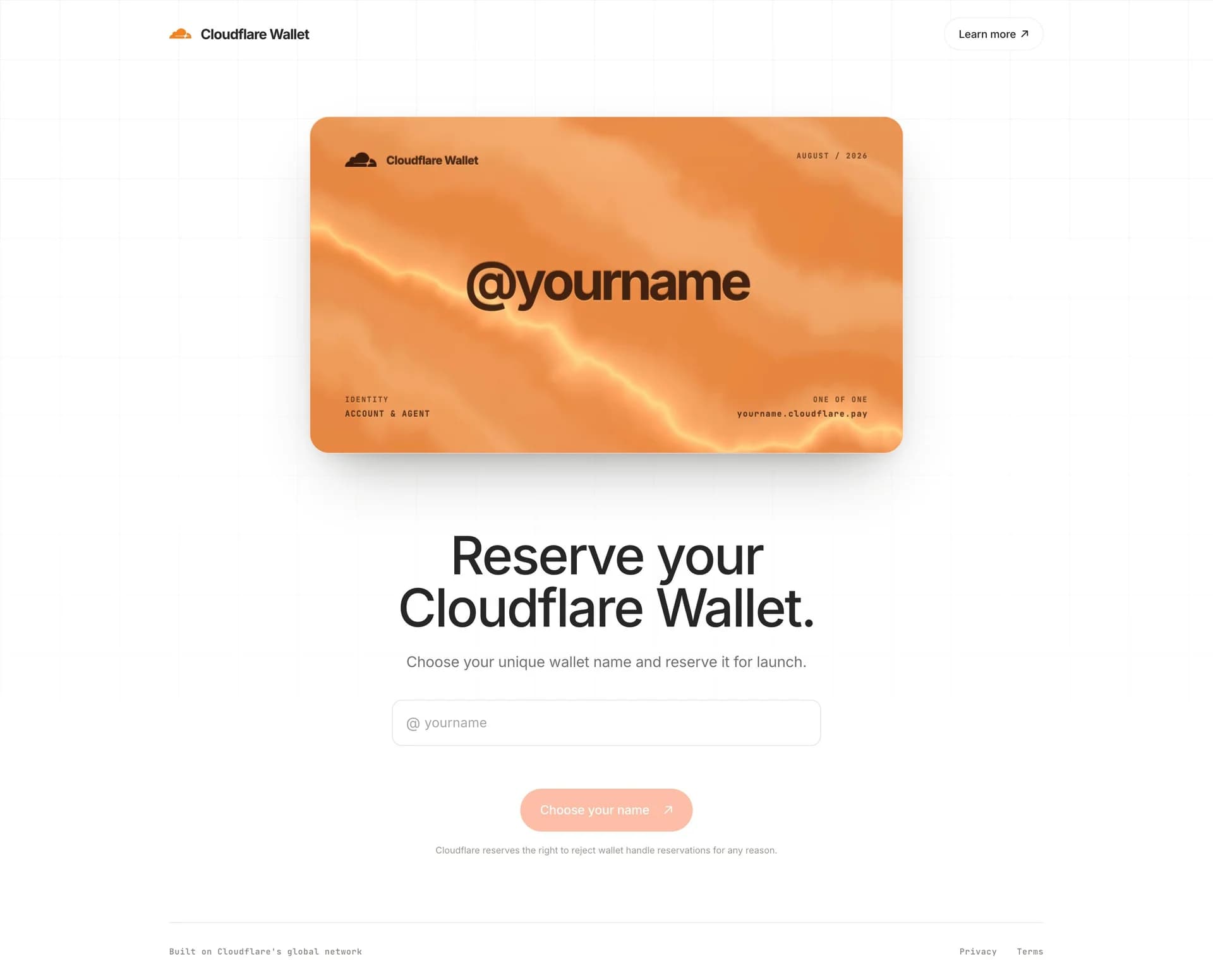 Cloudflare Wallets screenshot 1
