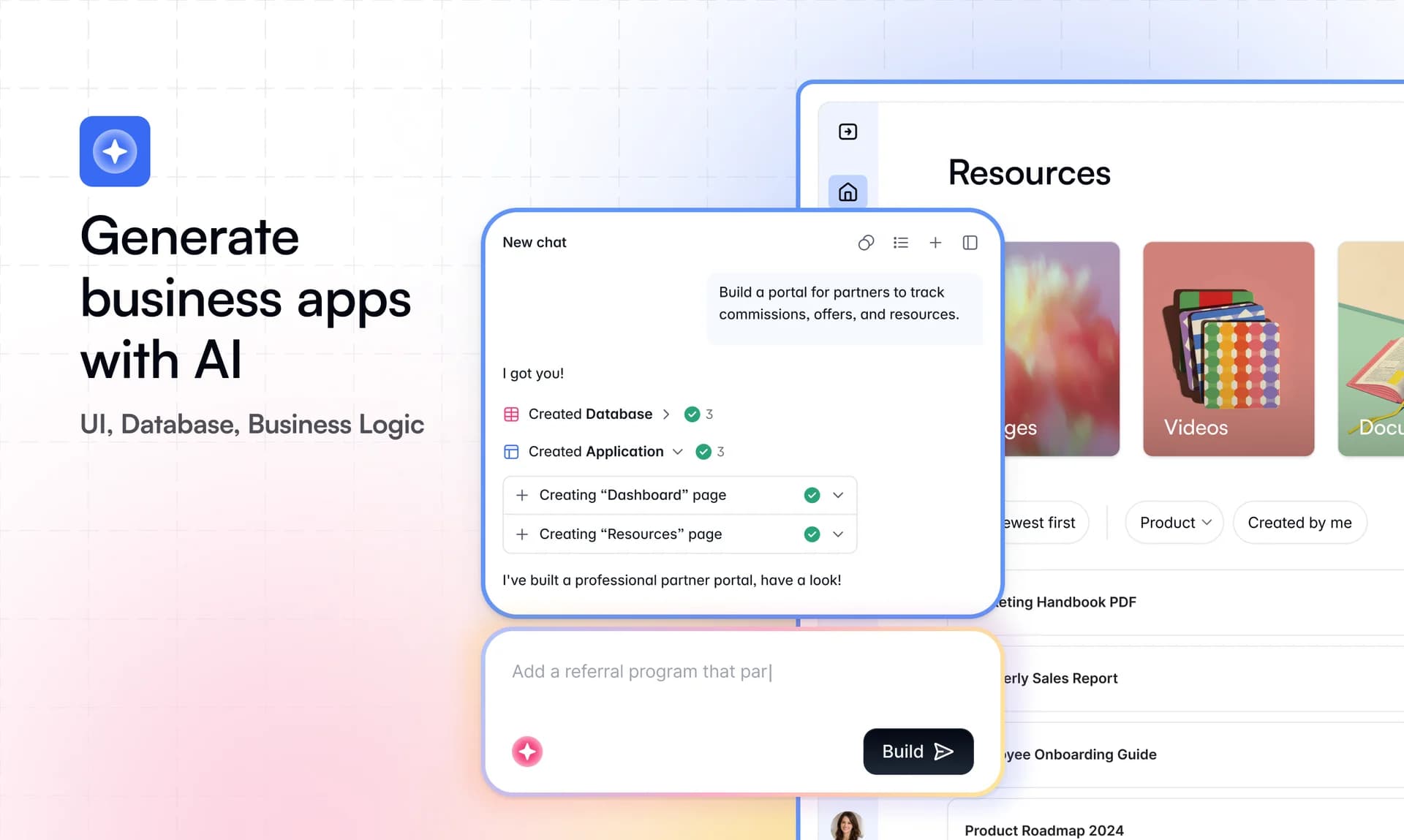 Softr AI Co-Builder screenshot 1