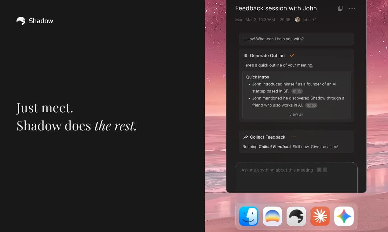 Shadow screenshot 2