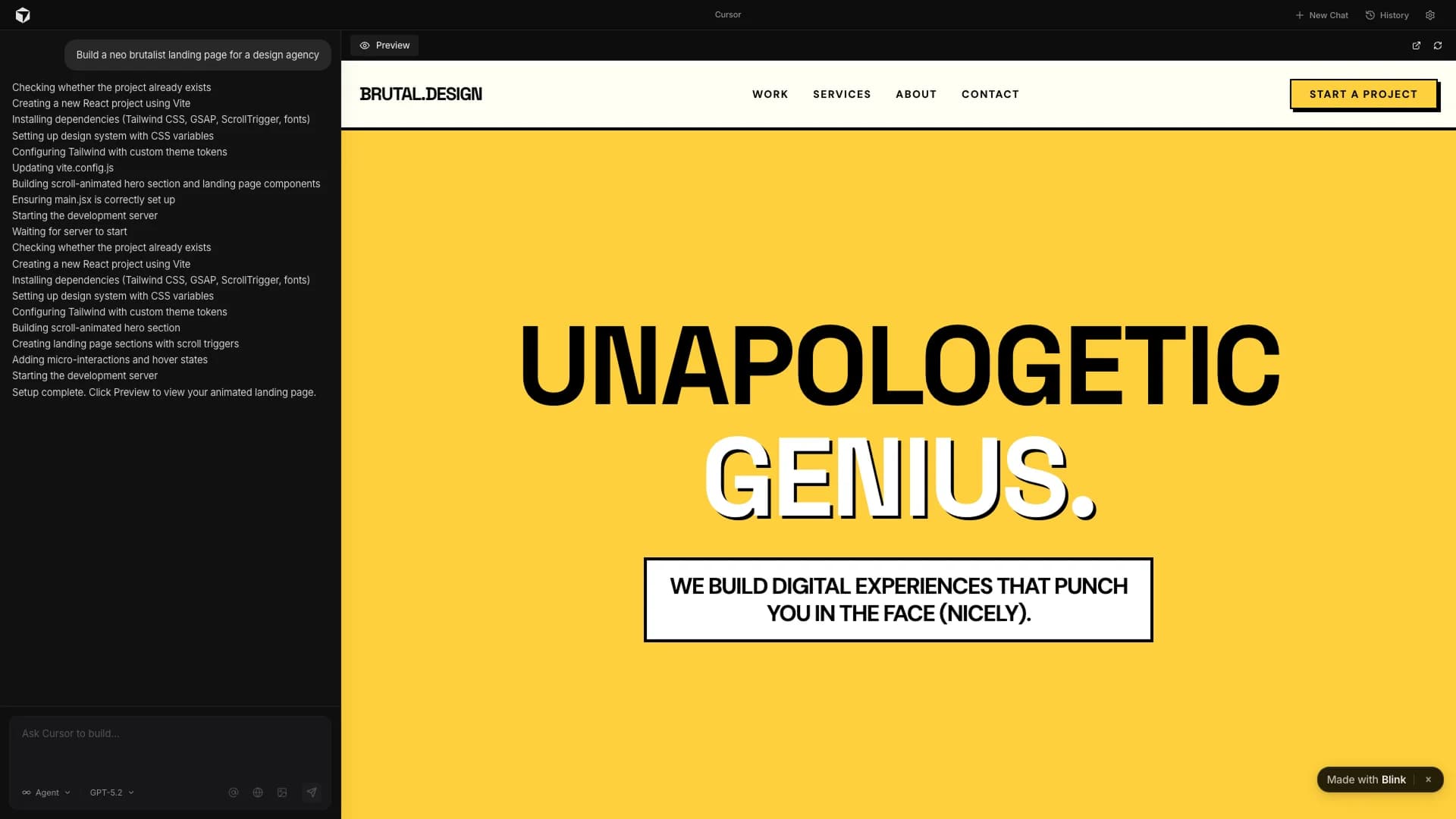Blink Agent Builder screenshot 3