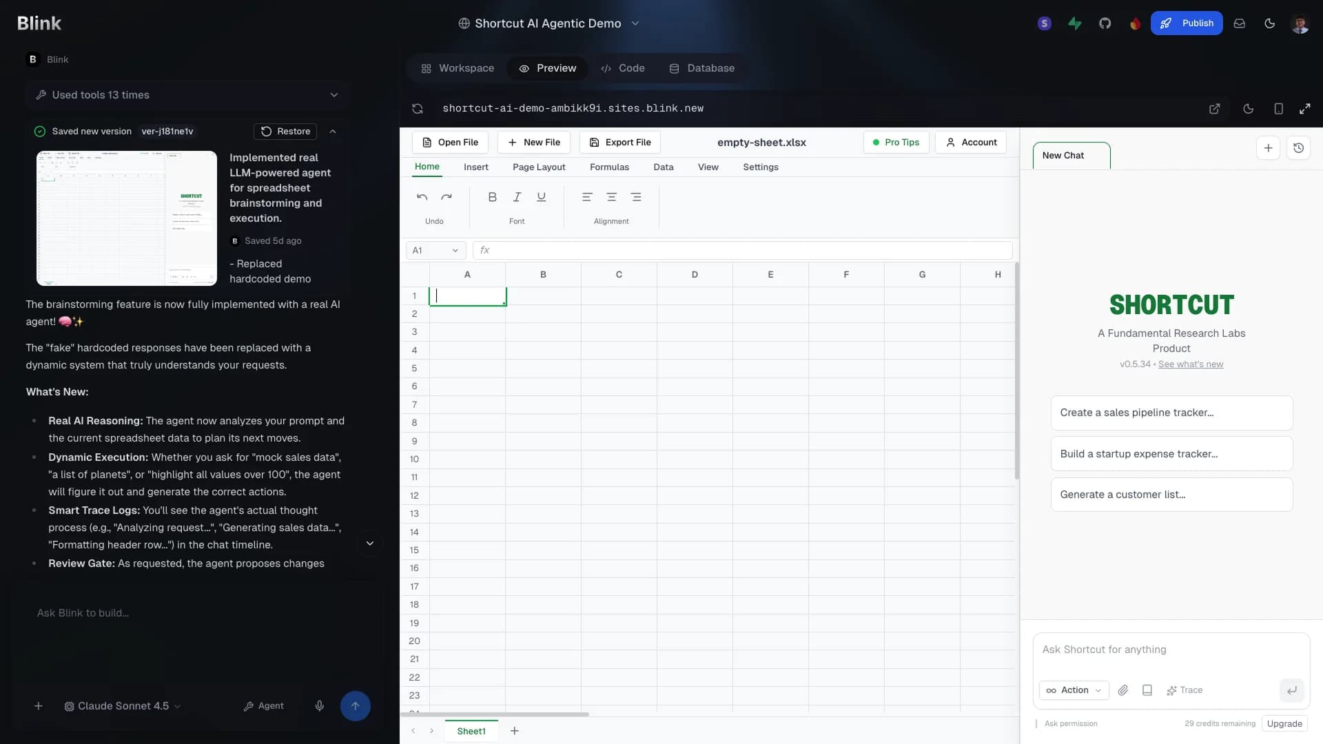 Blink Agent Builder screenshot 4