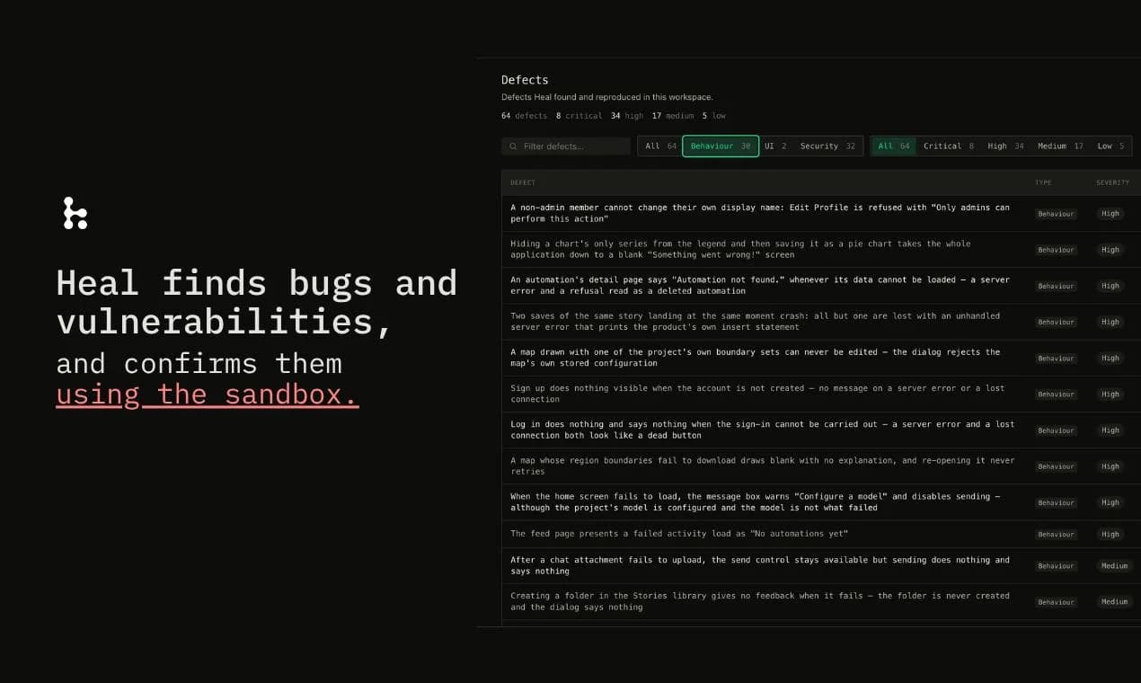 heal.dev screenshot 4