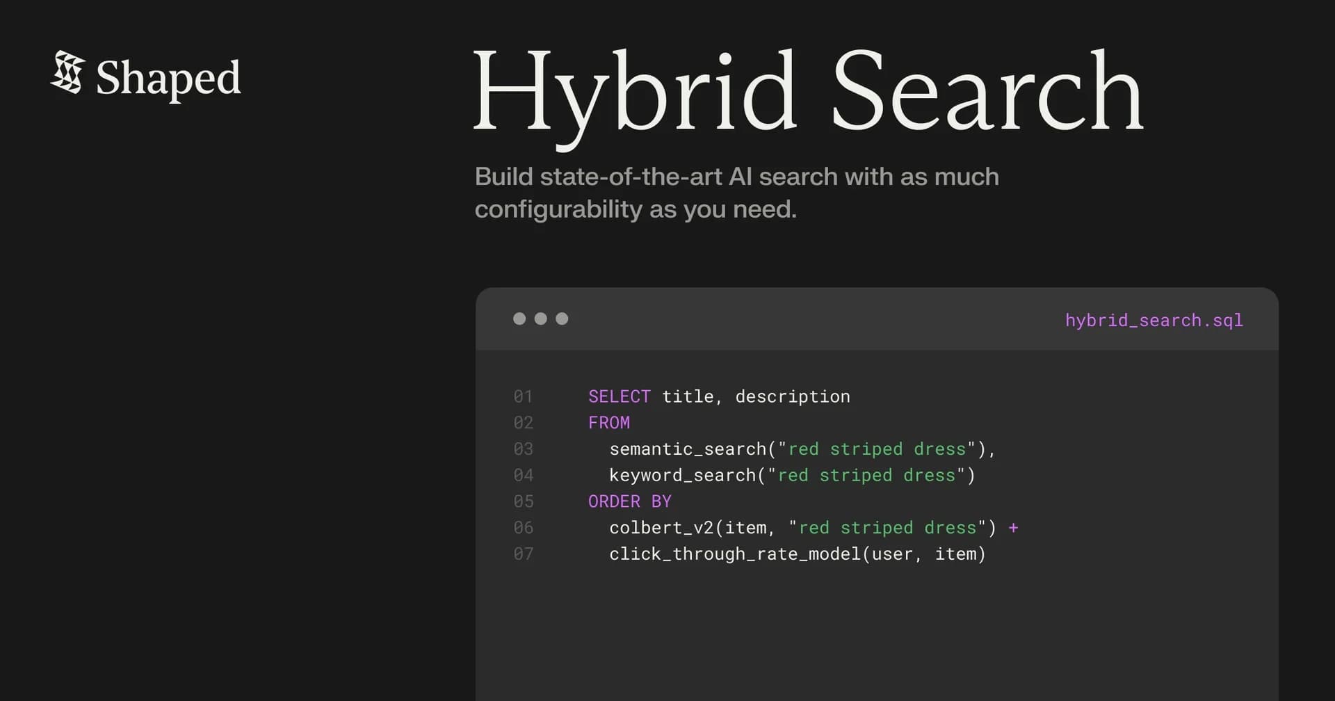 ShapedQL screenshot 5