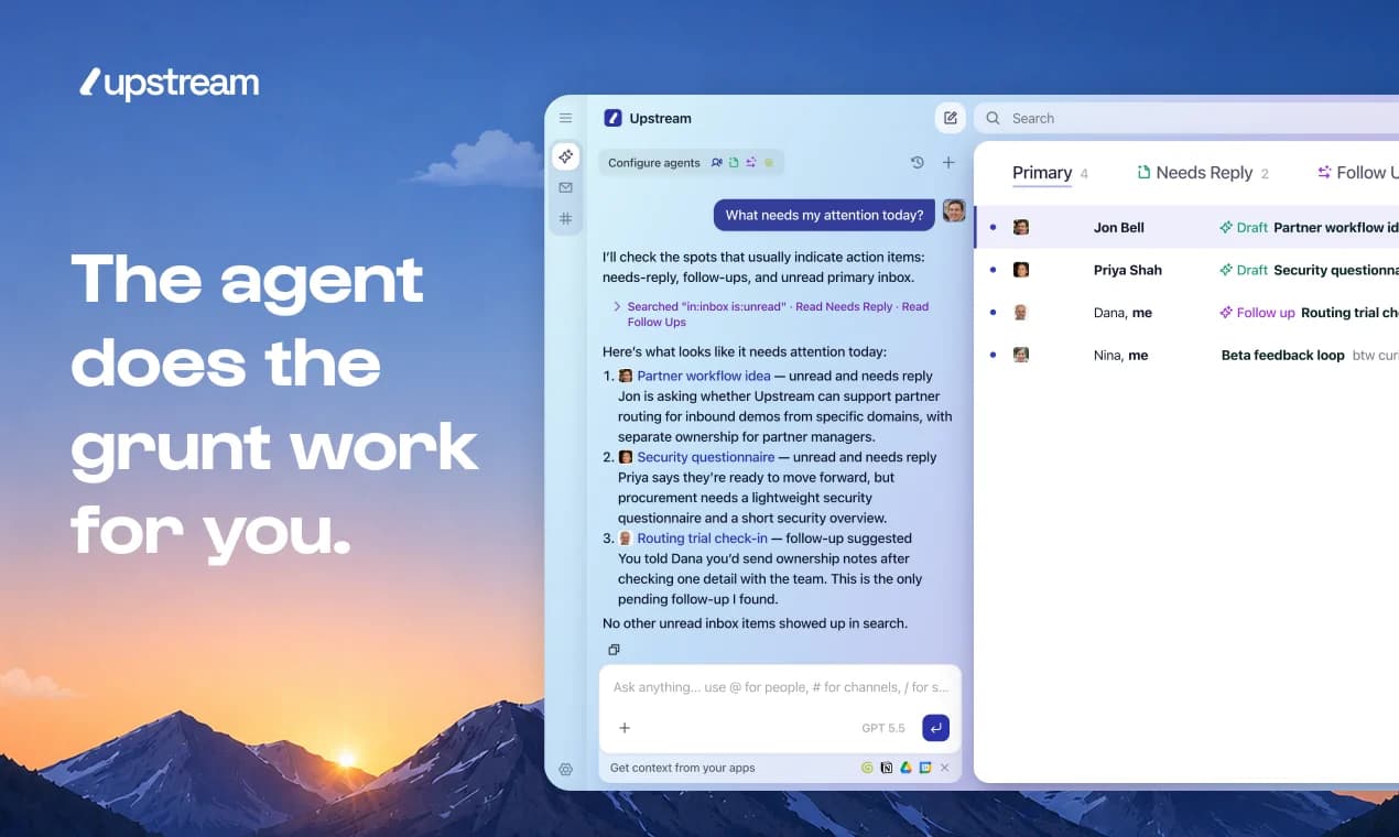 Upstream screenshot 1