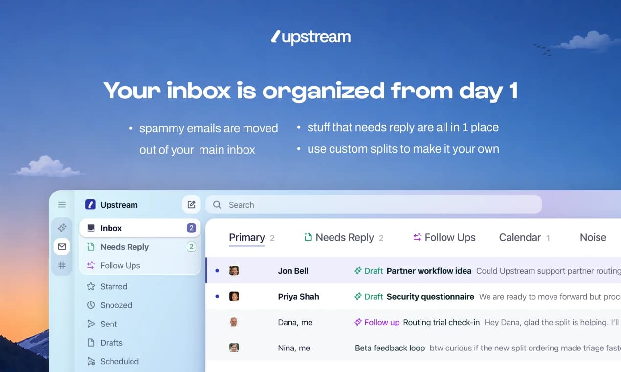 Upstream screenshot 3