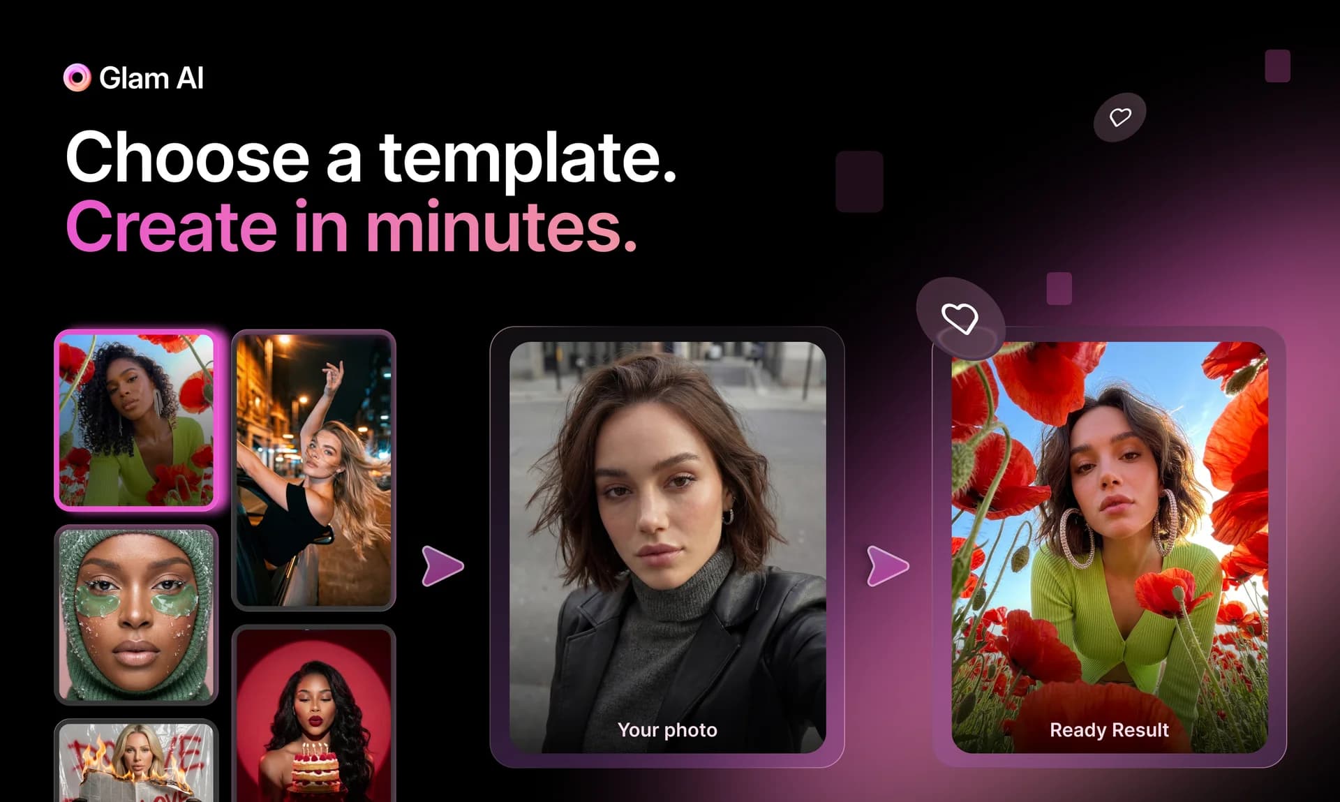 Glam AI screenshot 2