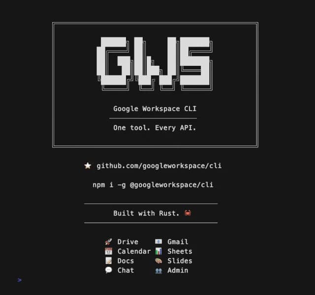 Google Workspace CLI screenshot 4