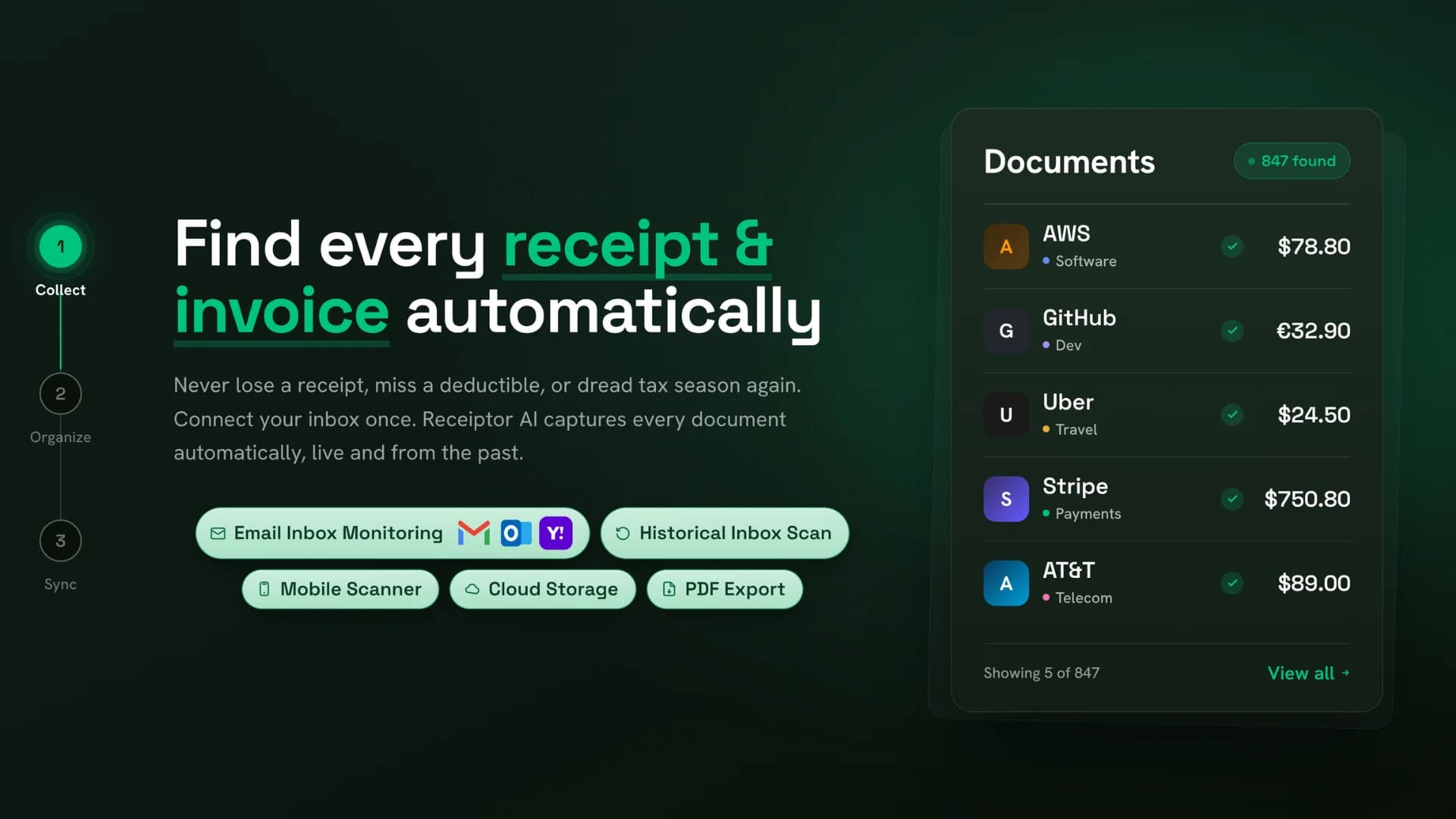 Agent Mode by Receiptor AI screenshot 2