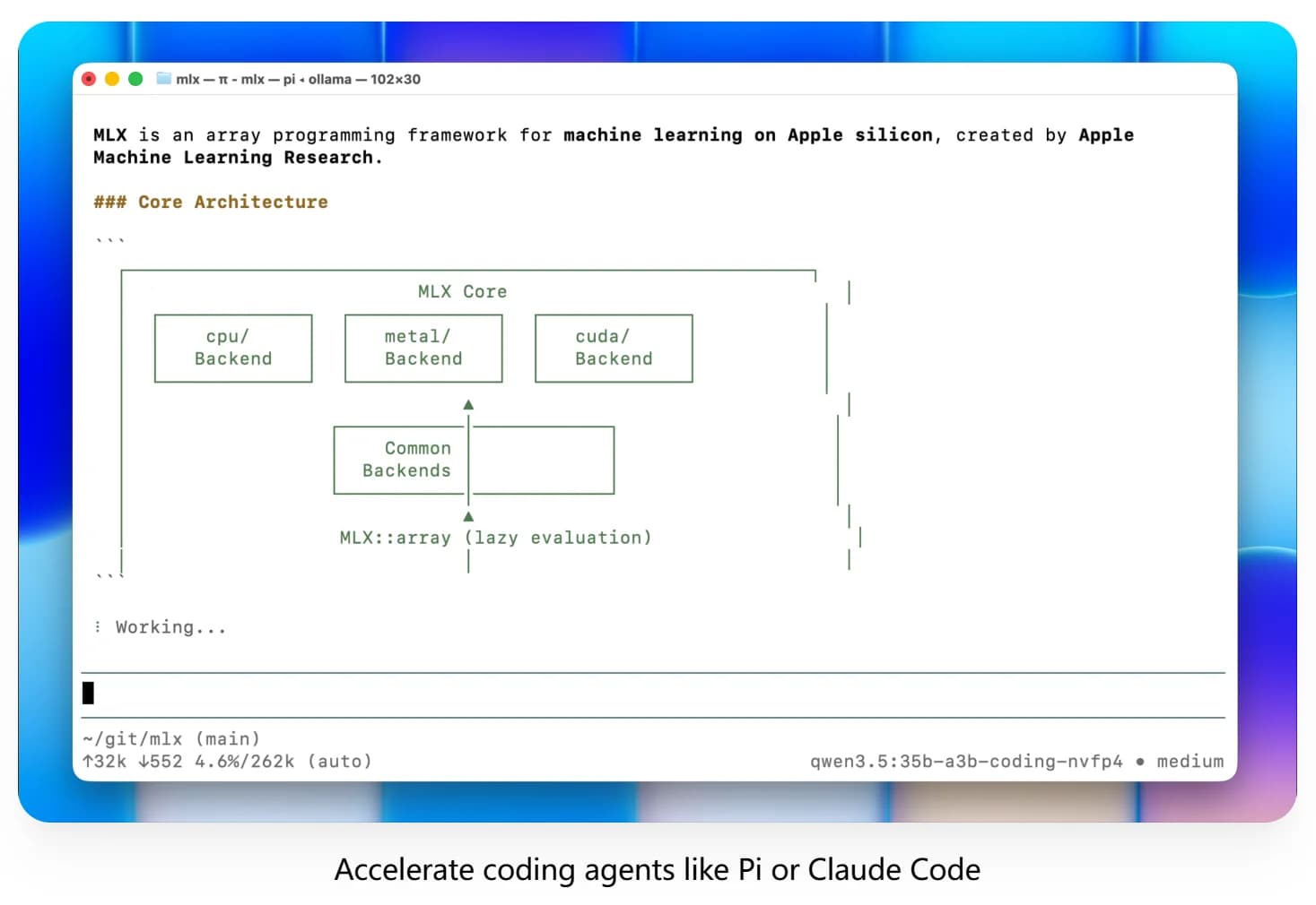Ollama v0.19 screenshot 4