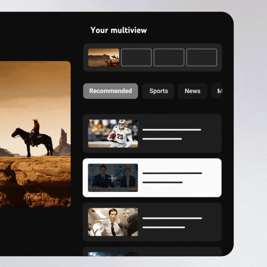 YouTube TV Custom Multiview screenshot 2