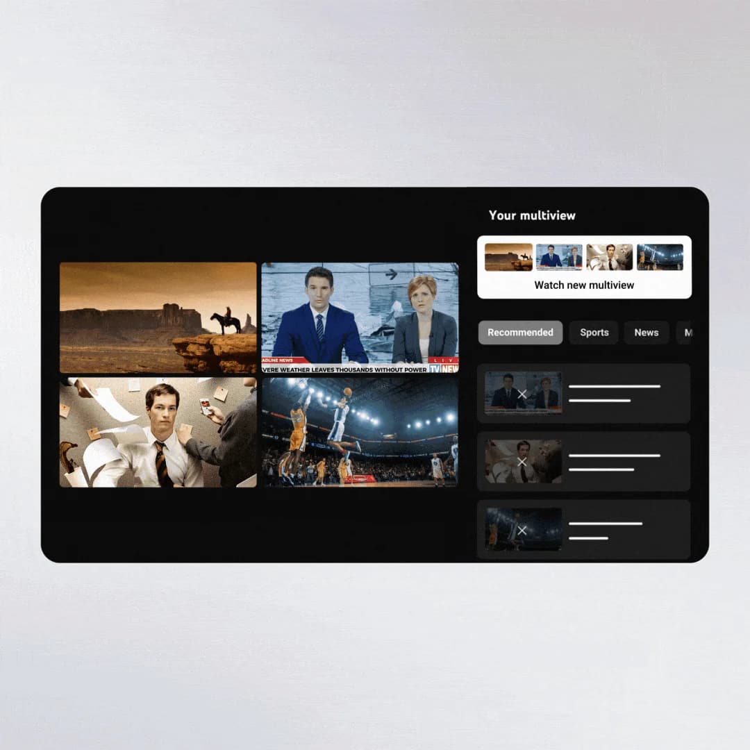 YouTube TV Custom Multiview screenshot 4