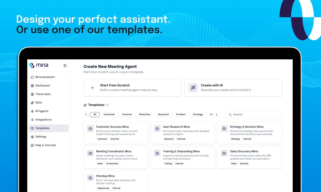 Mina Meeting Assistant screenshot 4
