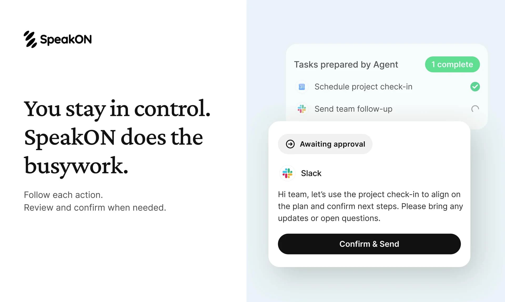 SpeakON Agent screenshot 5