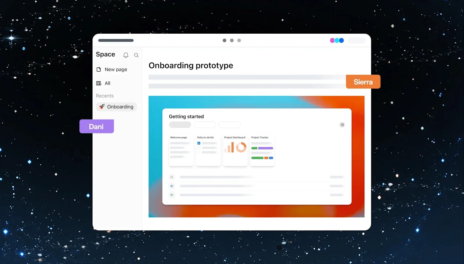 ChatGPT Space screenshot 2
