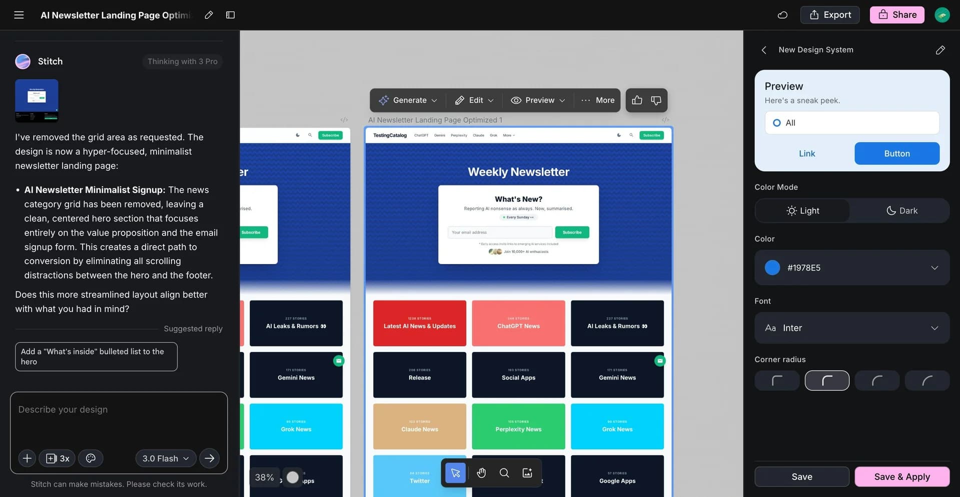 Stitch 3.0 by Google screenshot 4