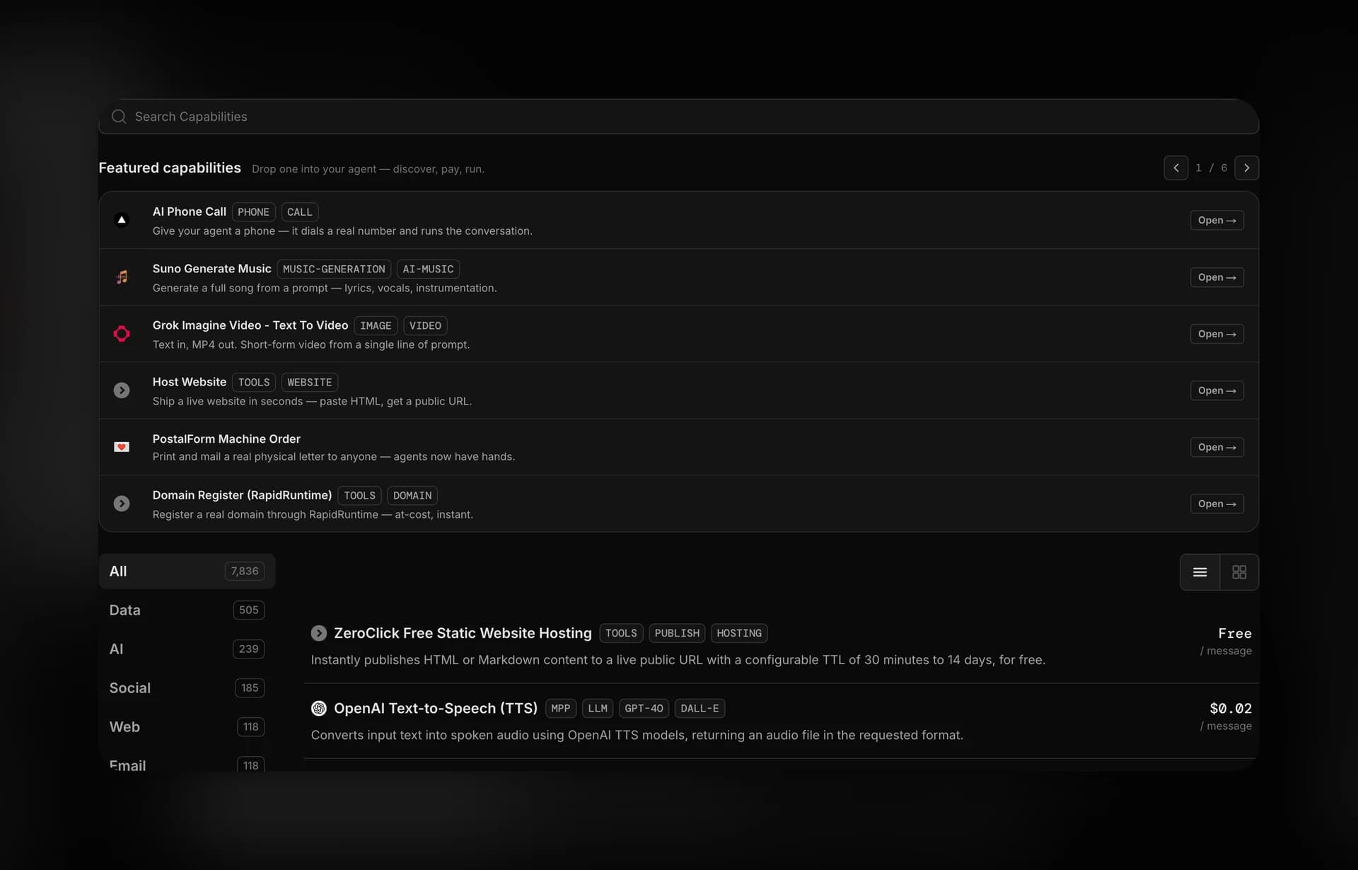 zero.xyz screenshot 2