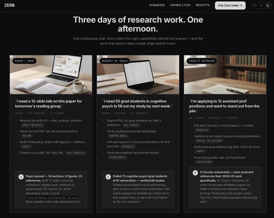 zero.xyz screenshot 6