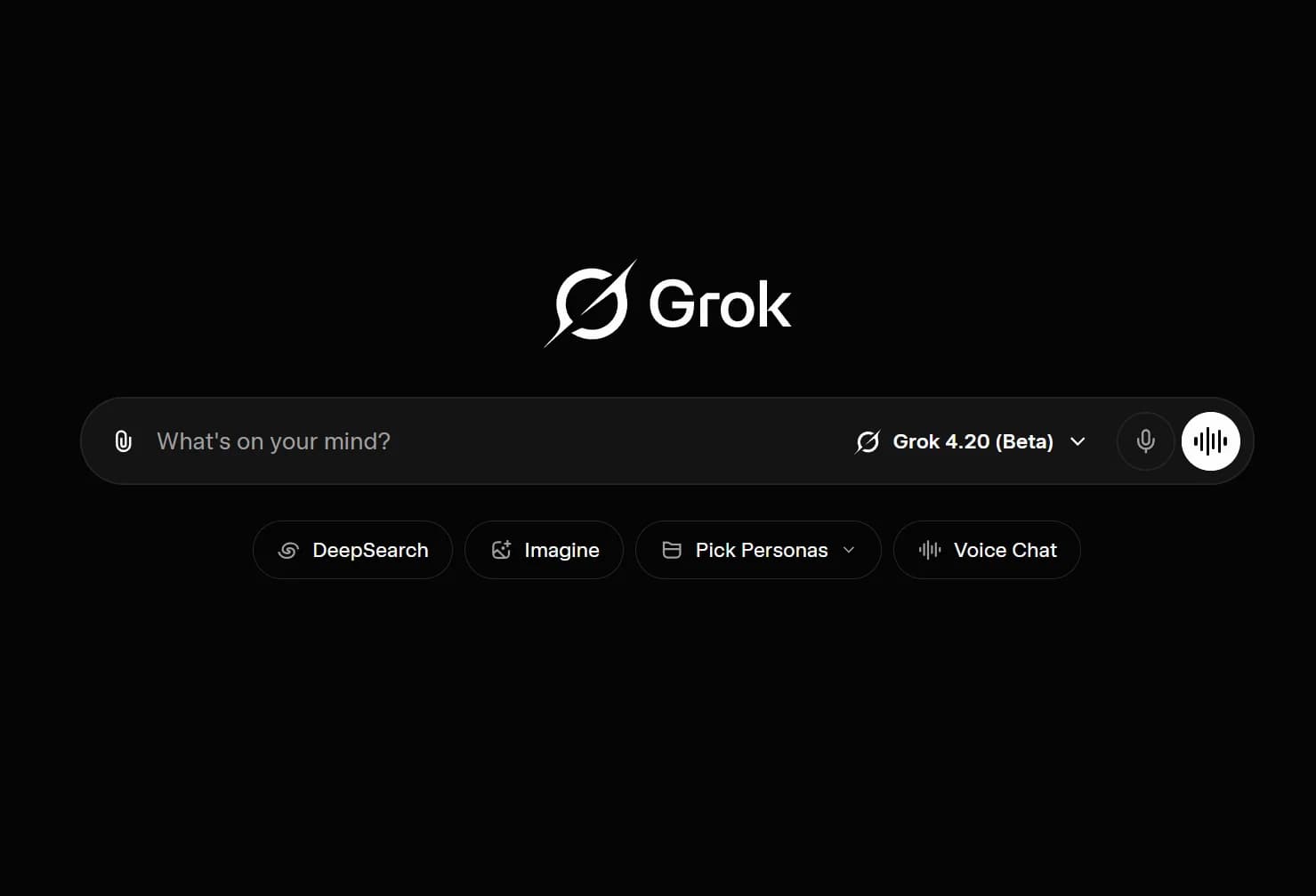 Grok 4.2 screenshot 1