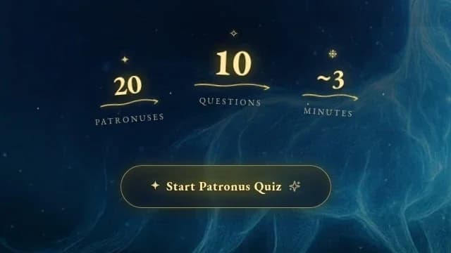 Patronus Quiz screenshot 1
