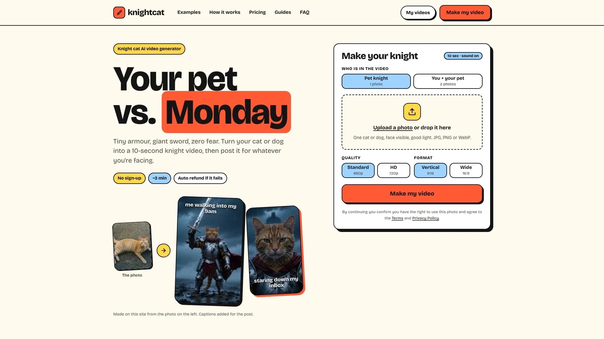 TryKnightCatAI screenshot 1
