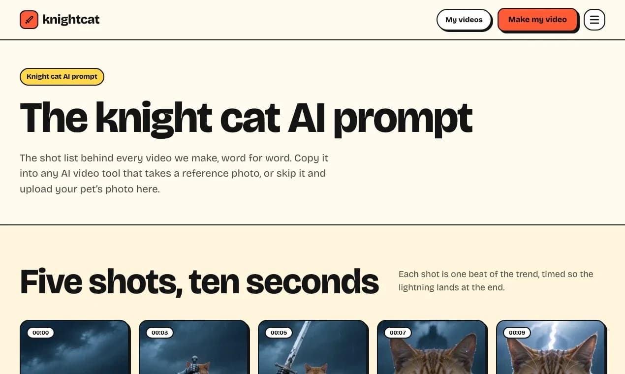 TryKnightCatAI screenshot 2