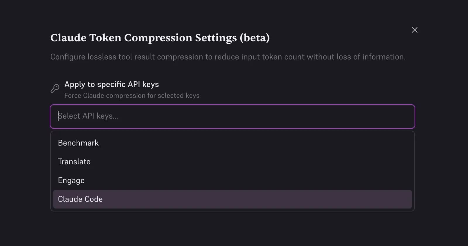 Edgee Claude Code Compression screenshot 3