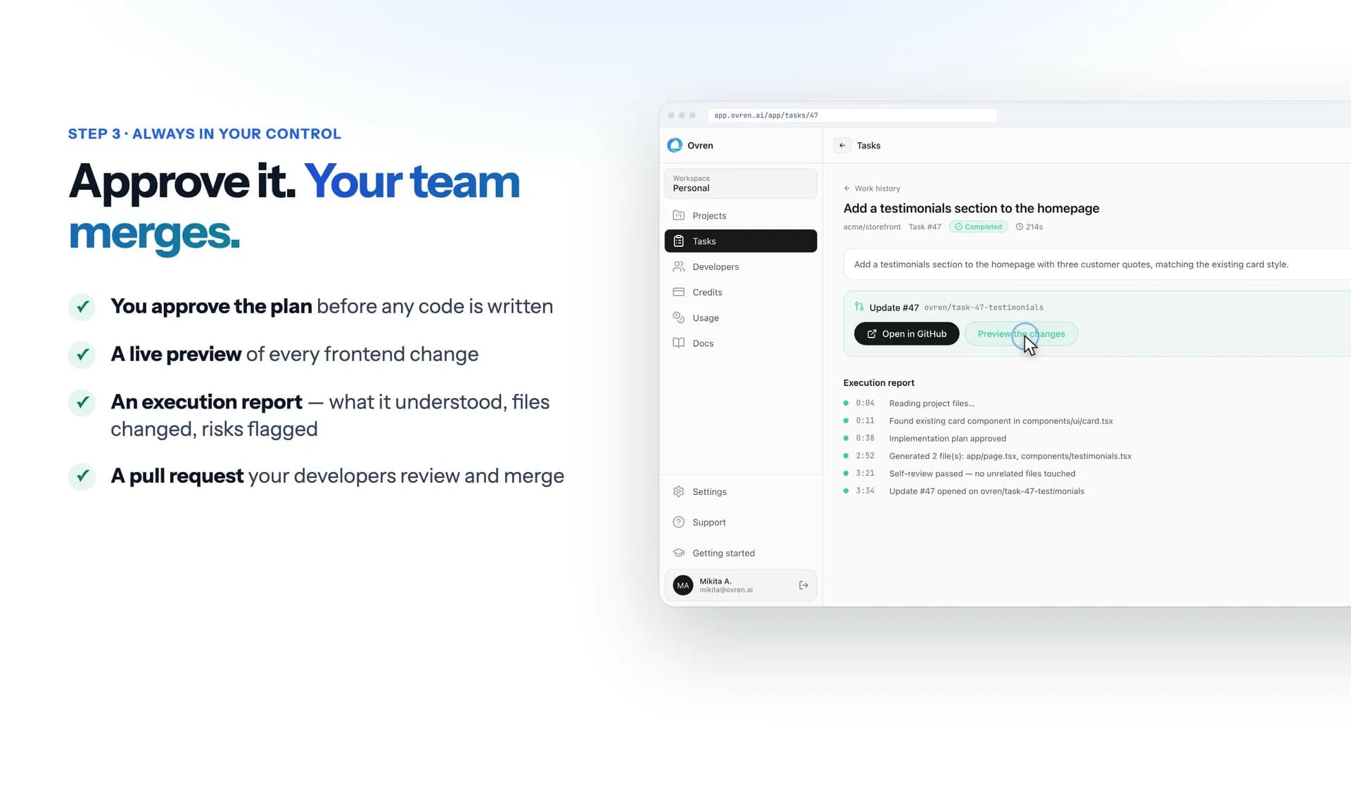 Ovren Live Preview screenshot 4