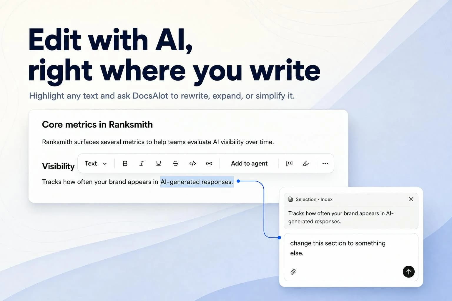 DocsAlot Visual Editor screenshot 4
