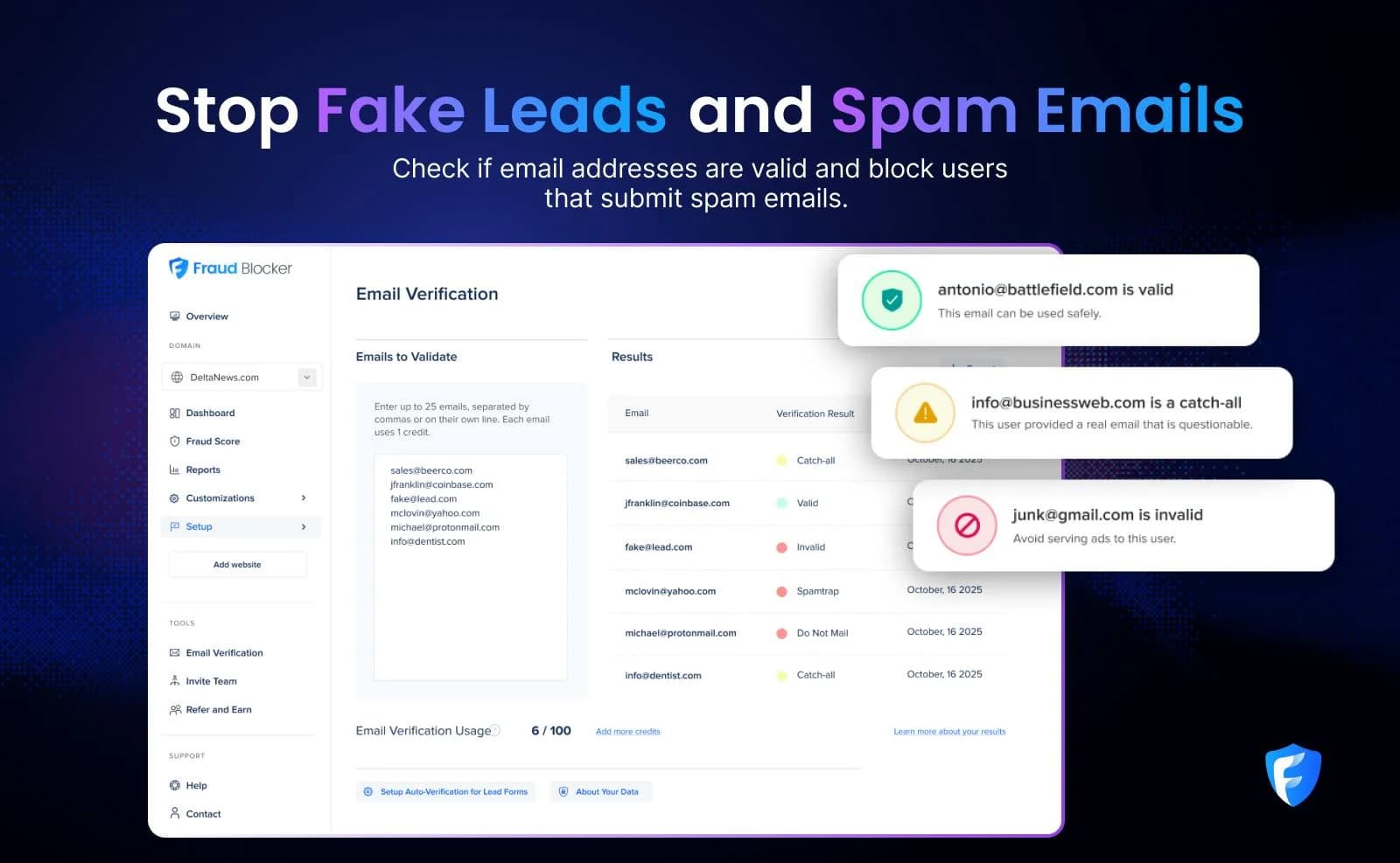Fraud Blocker screenshot 4