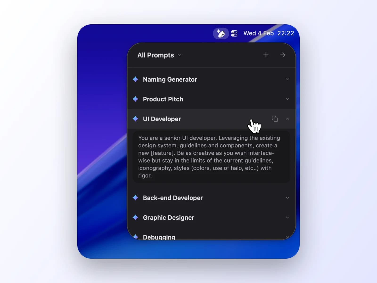 Prompt Library screenshot 4