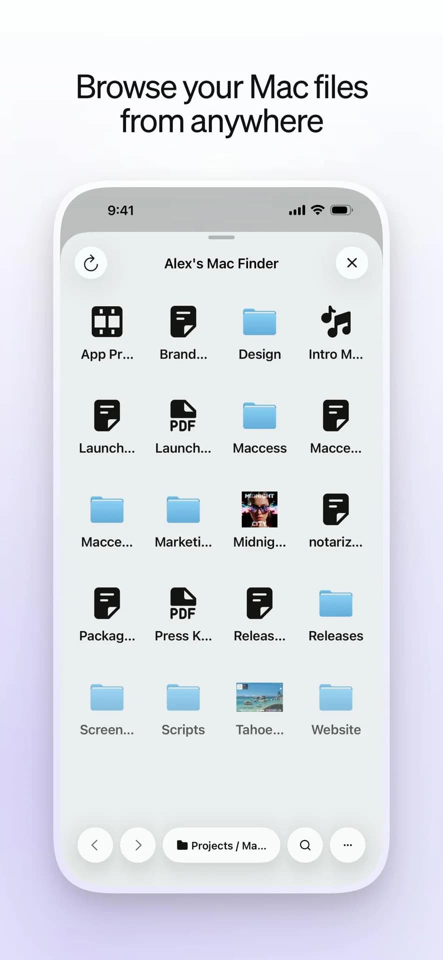 Maccess screenshot 7