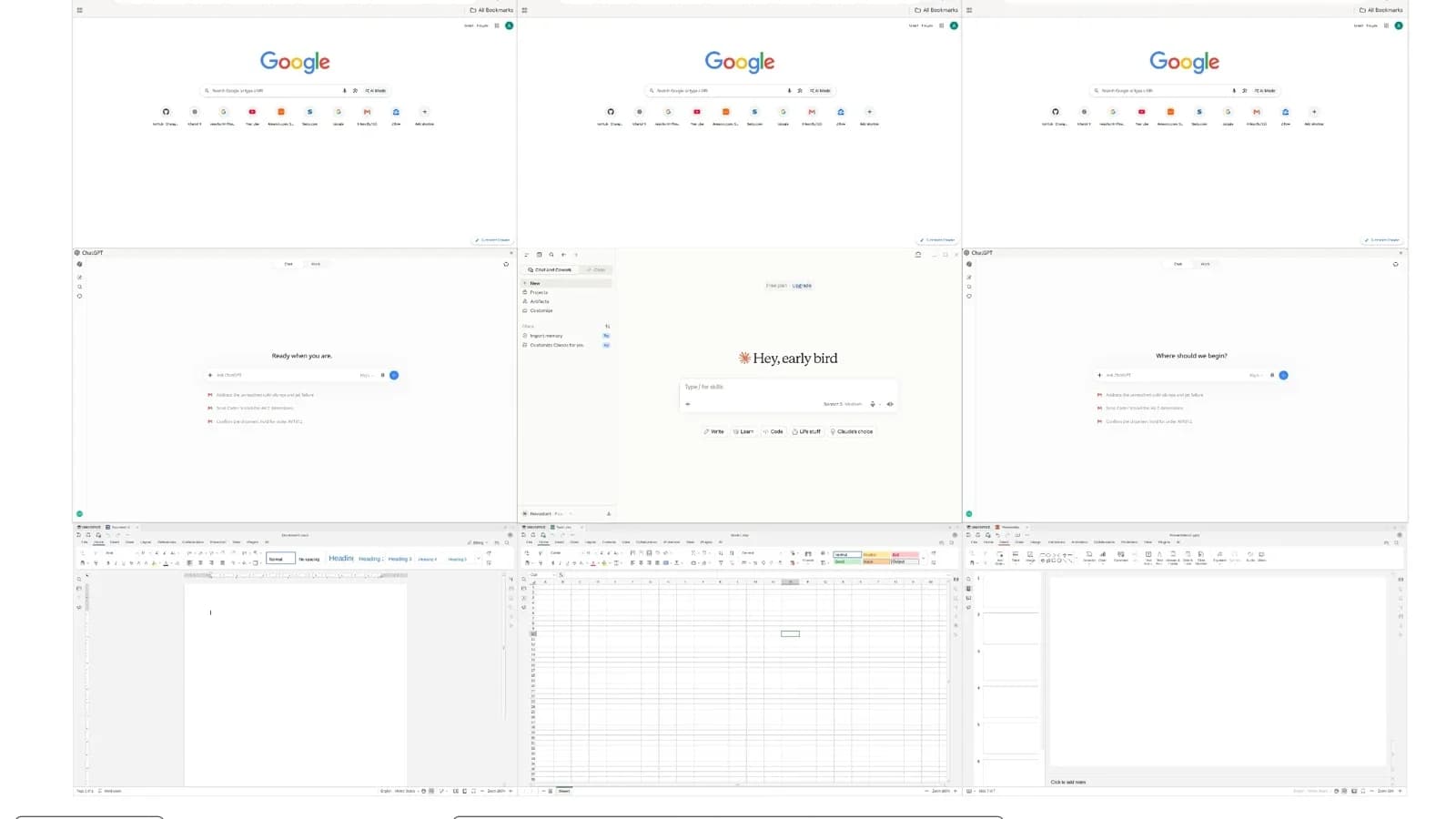 Novastart - The Infinite Canvas OS screenshot 1