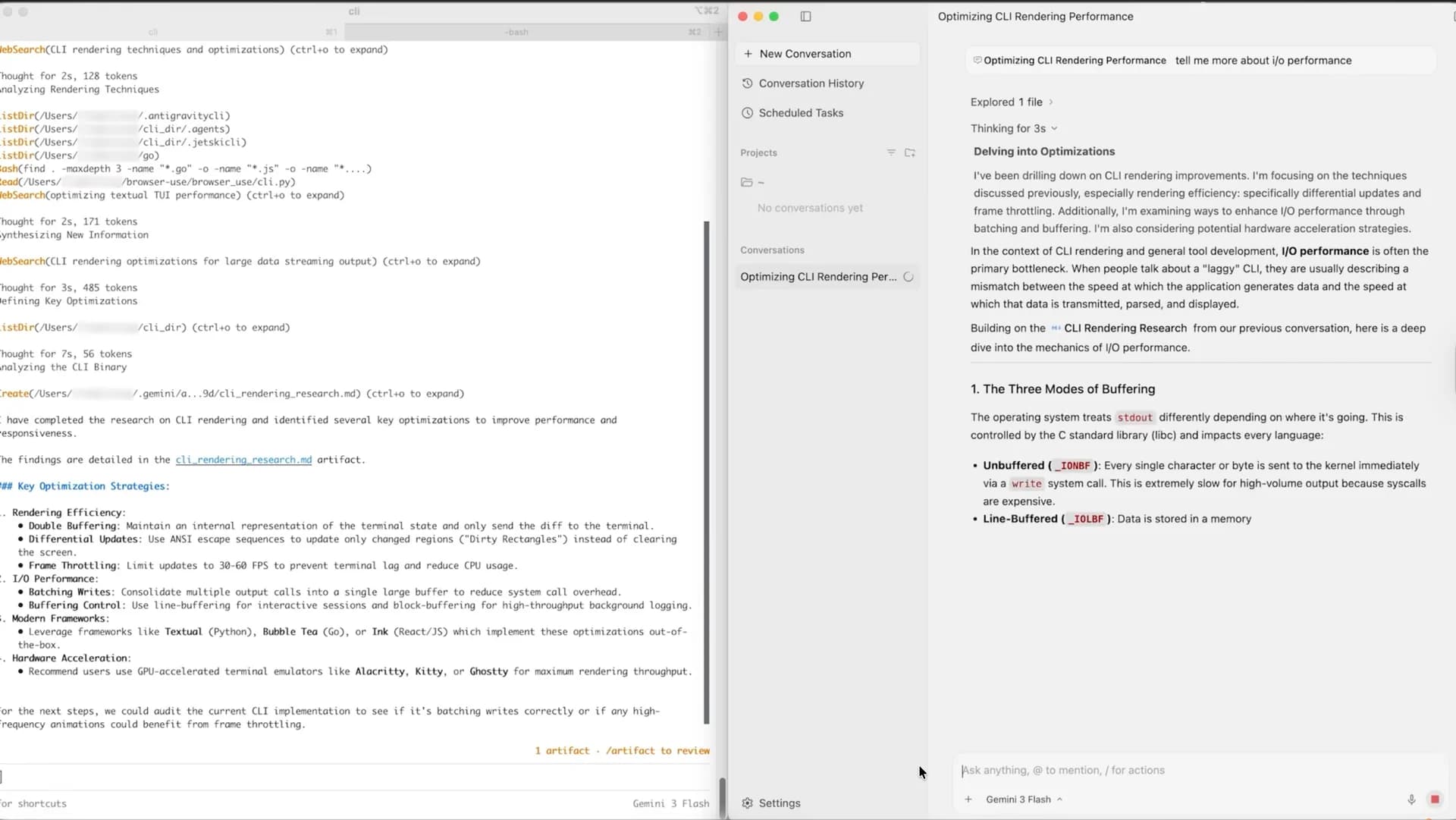 Google Antigravity CLI screenshot 3