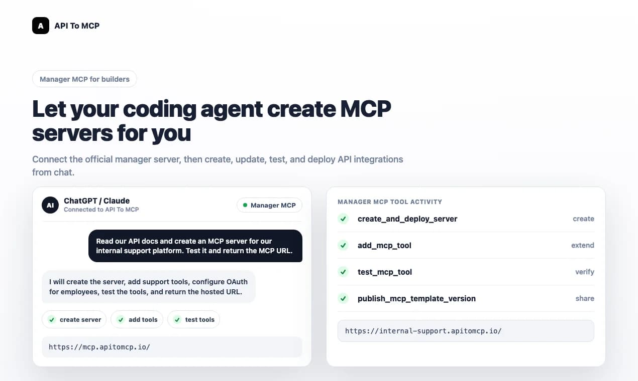 API to MCP screenshot 3