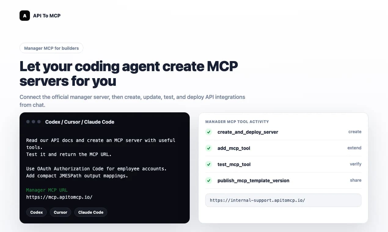API to MCP screenshot 4