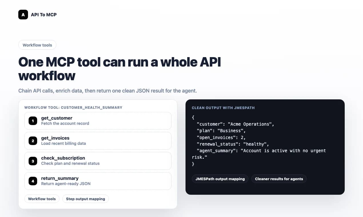 API to MCP screenshot 6