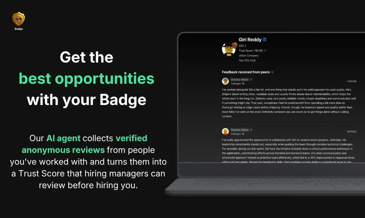 Badge screenshot 1
