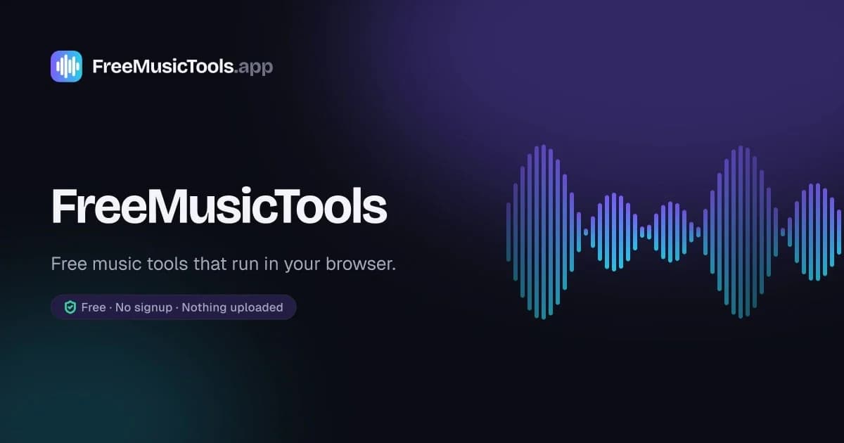 FreeMusicTools screenshot 1