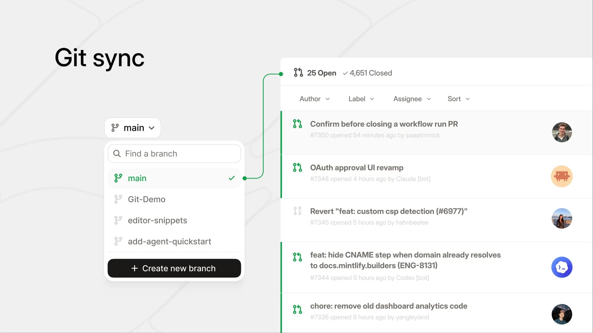 Mintlify Editor screenshot 2