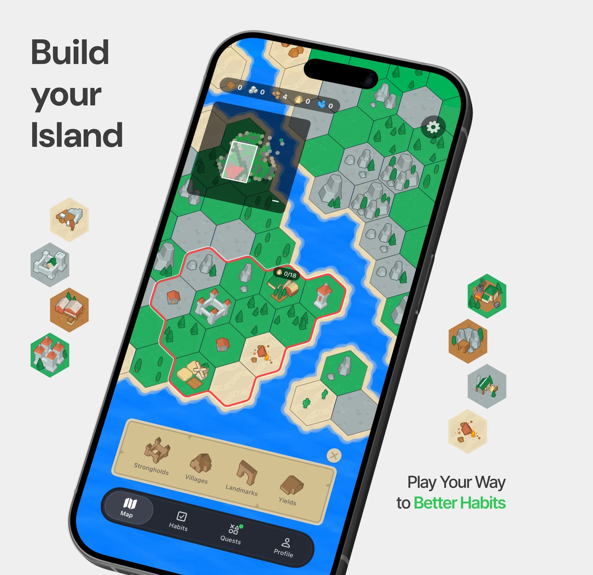 Habit Island screenshot 1