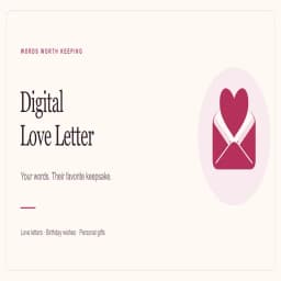 Digital Love Letter logo