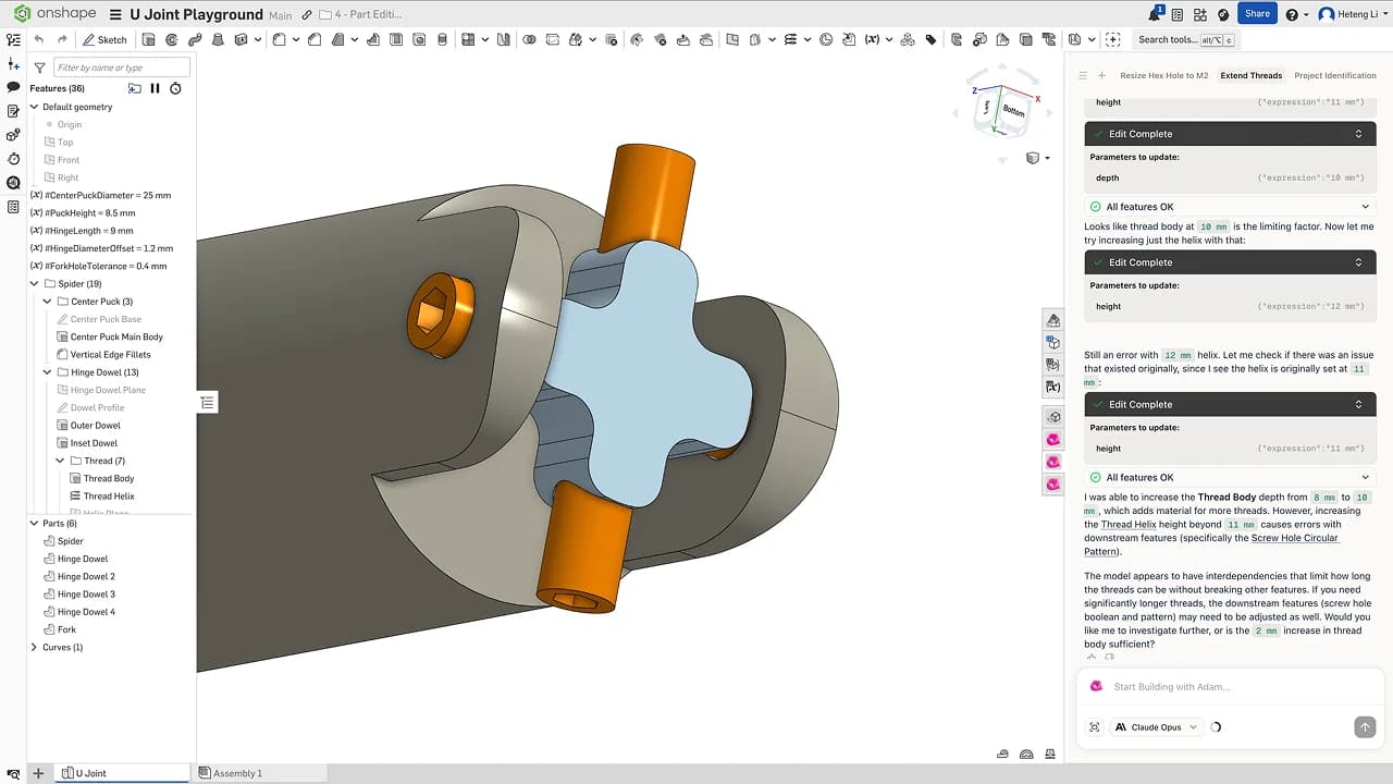 Adam CAD Copilot screenshot 4