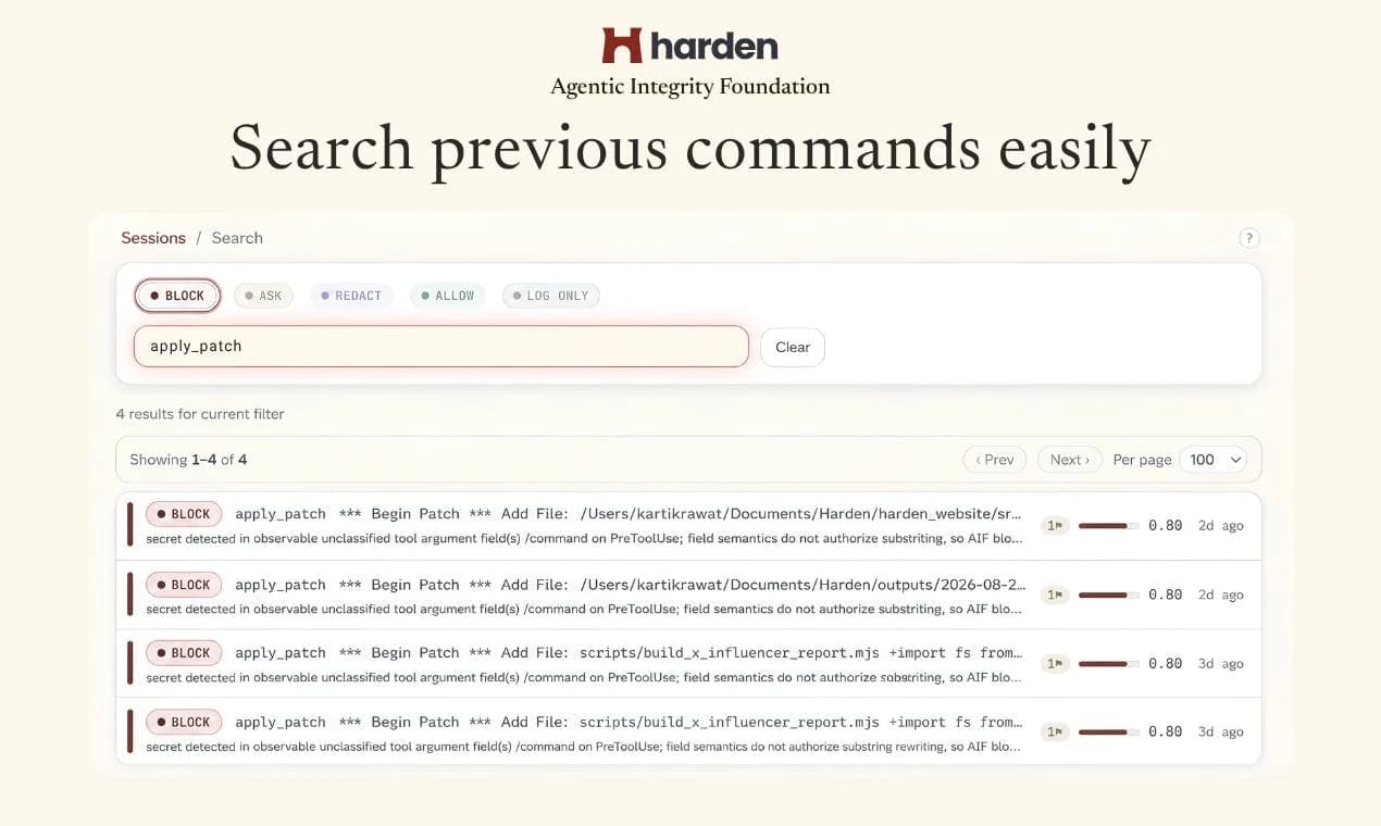 Harden screenshot 5