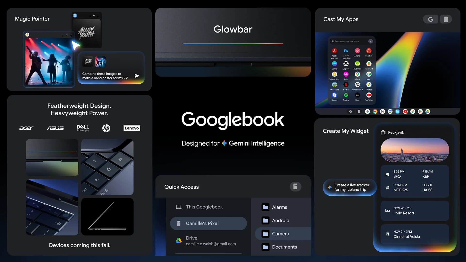 Googlebook screenshot 1